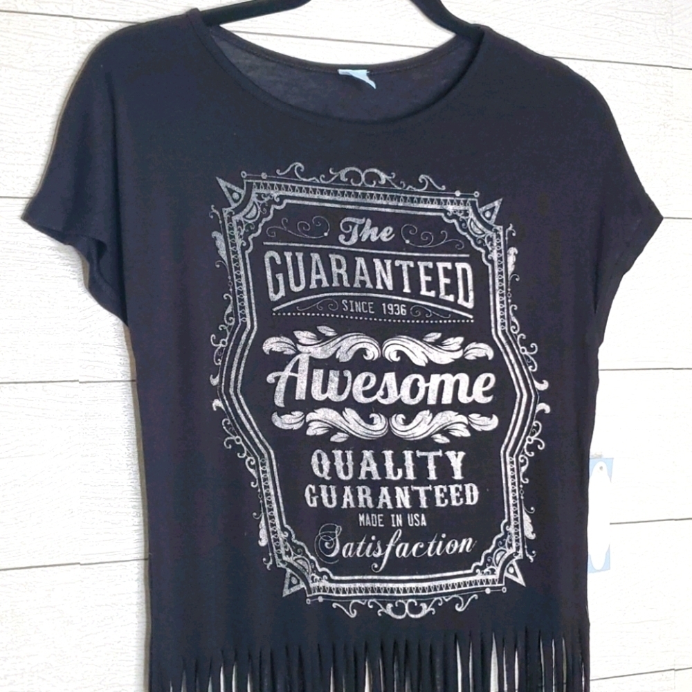 CLOUDLESS | FRINGE TEE